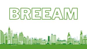 A green lifestyle of a city showing BREEAM assessment importance